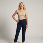 RealShape Ribbed Cotton Built-in Bra Tank