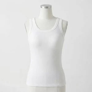 RealShape Ribbed Cotton Built-in Bra Tank