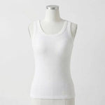 RealShape Ribbed Cotton Built-in Bra Tank