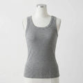 RealShape Ribbed Cotton Built-in Bra Tank